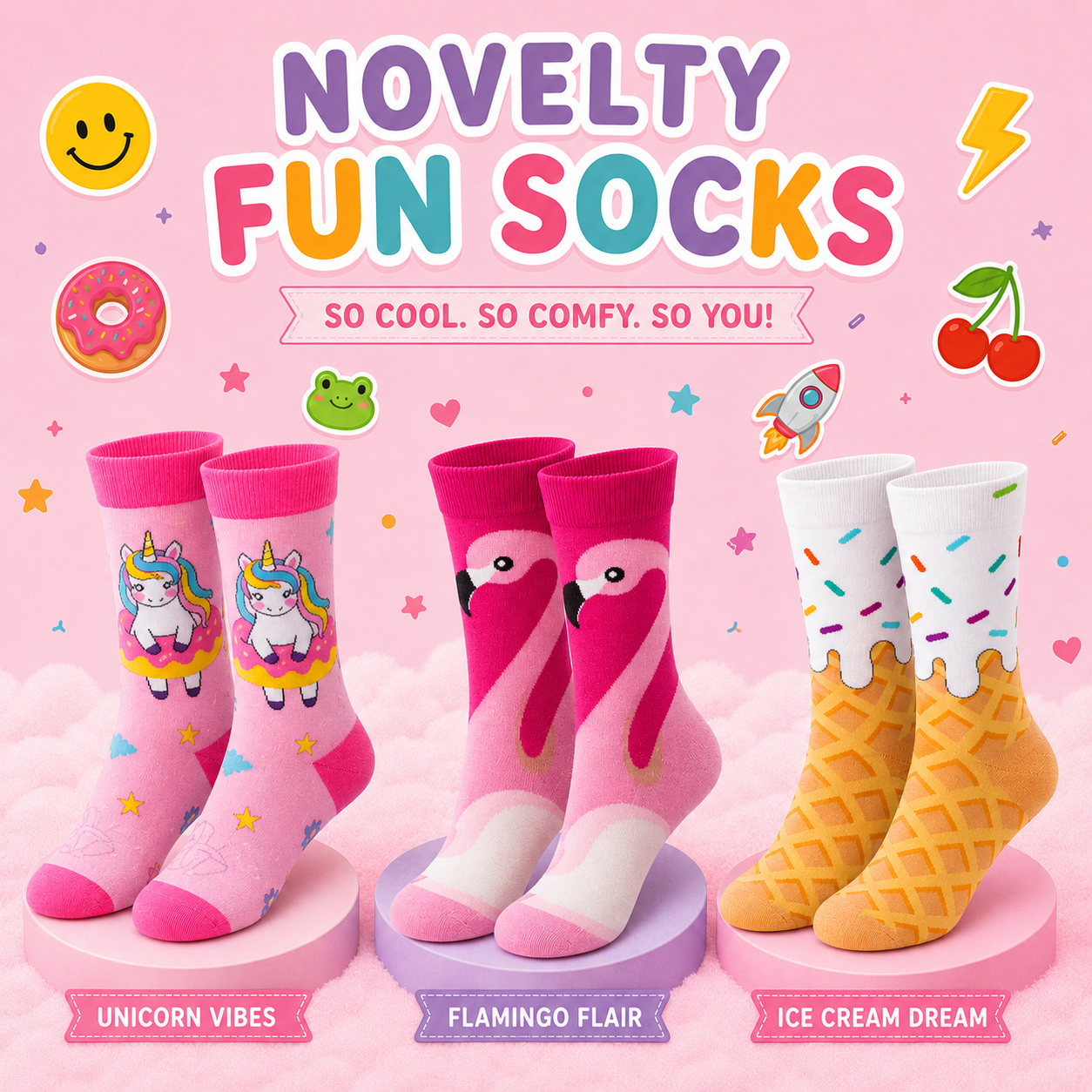 Novelty Fun Socks