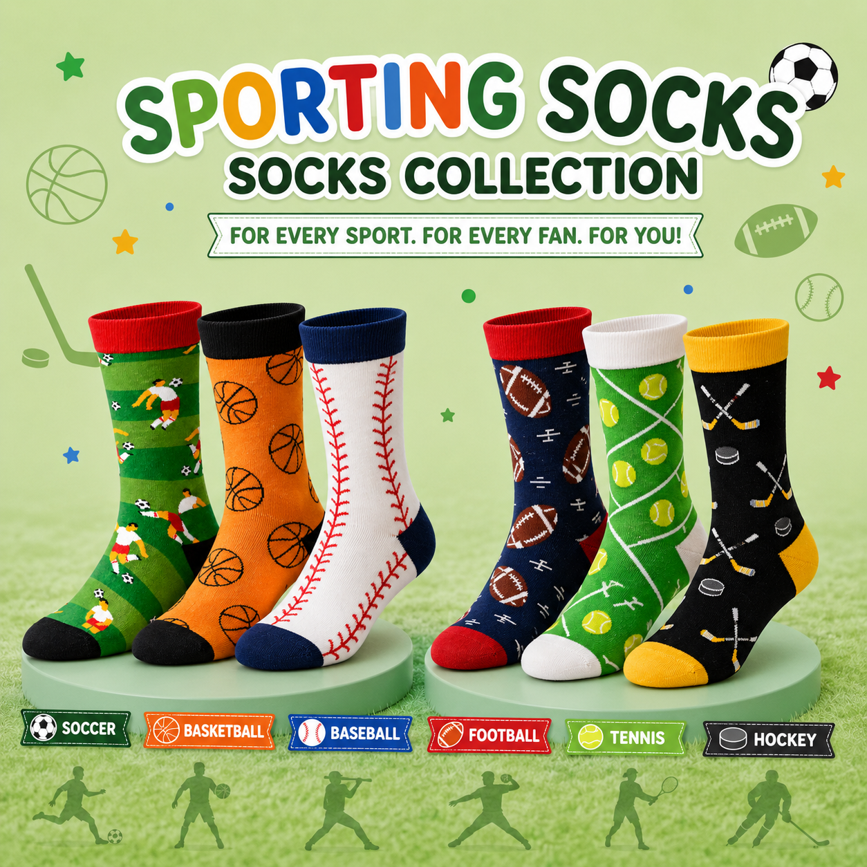 Sporting Socks