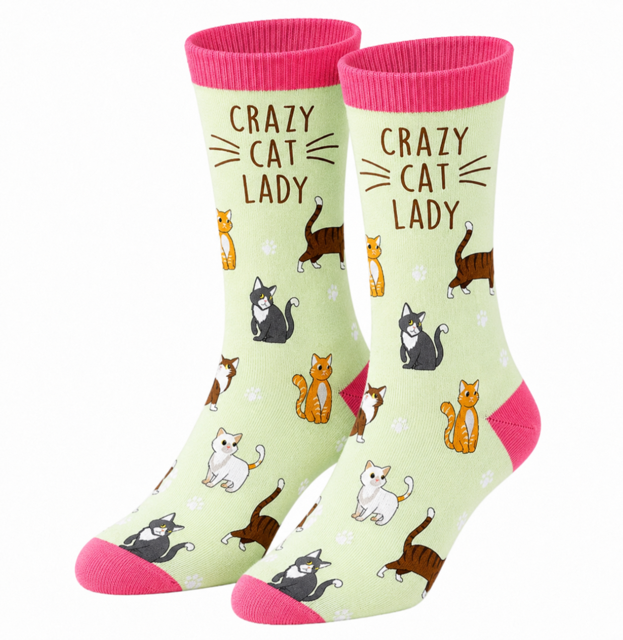Crazy Cat Lady Socks