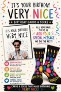 Its your Birthday Card & Happy Birthday Socks