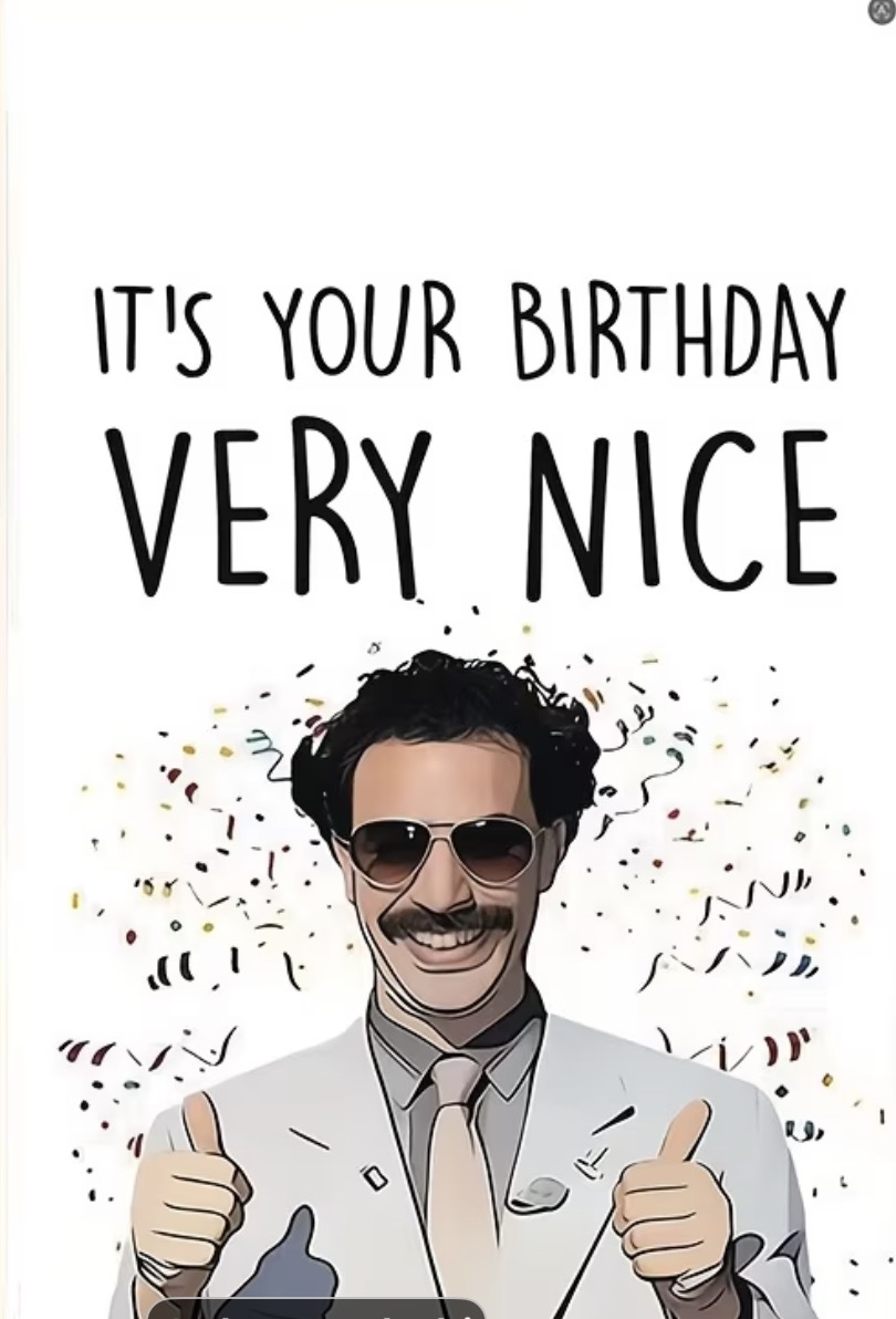 Its your Birthday Card & Happy Birthday Socks