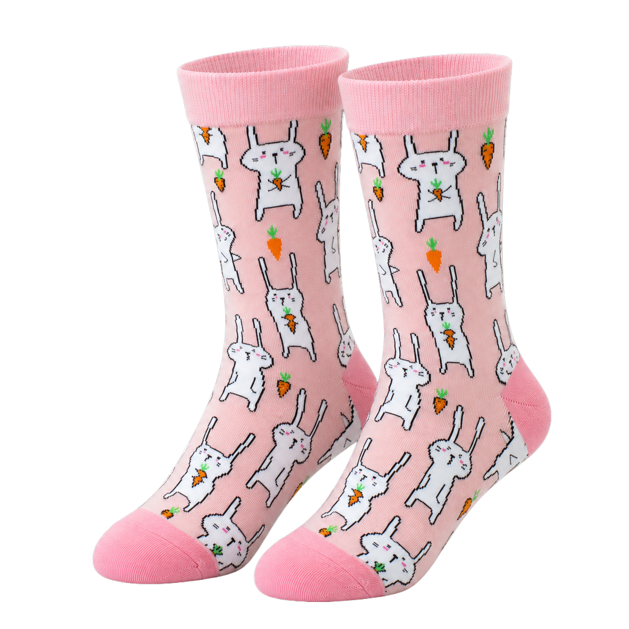 Pink Bunny Socks
