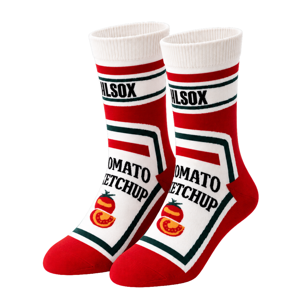 Tomato Ketchup Socks