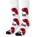 Boxing Socks in White