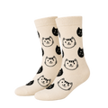 Black & White Cat Socks